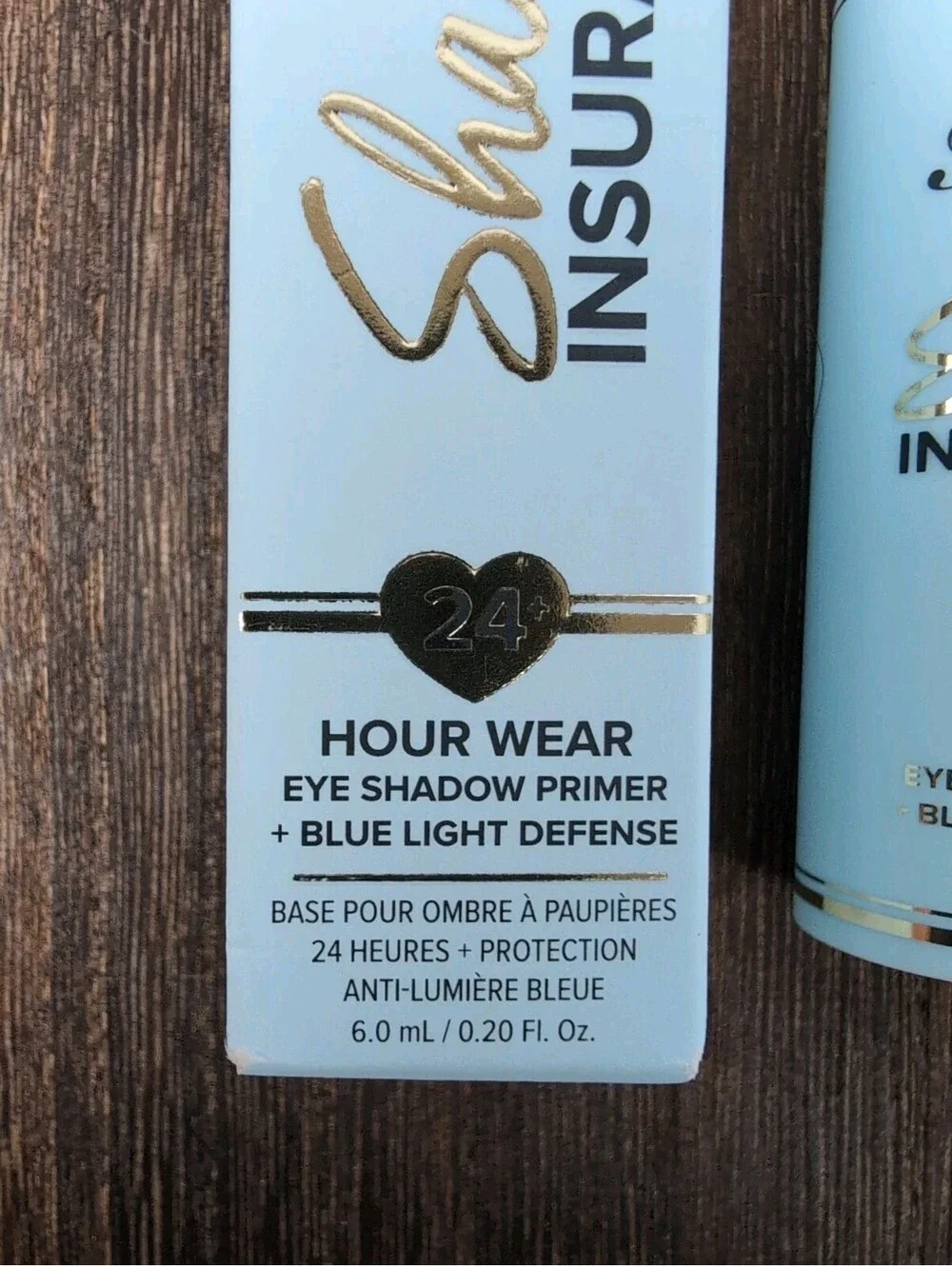 Too Faced Shadow Insurance 24 Hour Eye Shadow Primer Blue Light Defense .20 oz